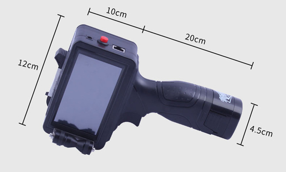 Fast Dry Ink Portable Handheld Thermal Inkjet Printer for Online Printing of Images Pictures QR Codes and Serial Numbers