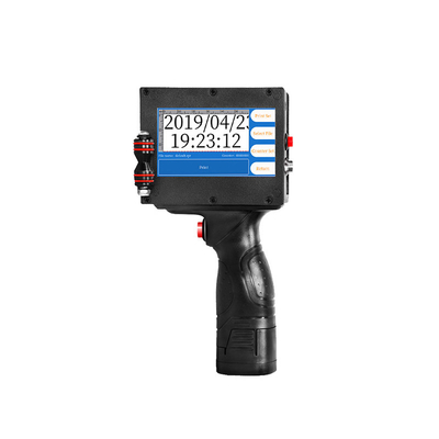 Mini Portable Hand Held Thermal Inkjet Printer Label Printer with Fast Dry Ink for Image QR Code Serial Number and Product Date