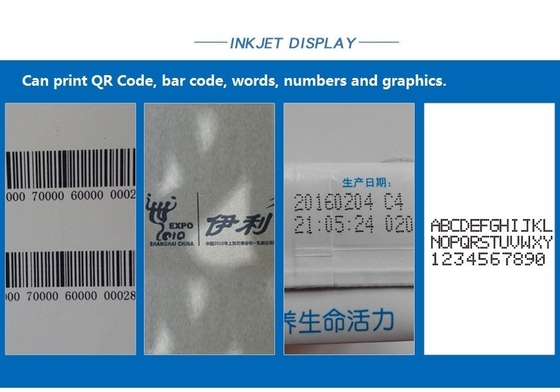 High Safety Level Inkjet Printer for Date Coding Needs on Handheld Plastic Metal