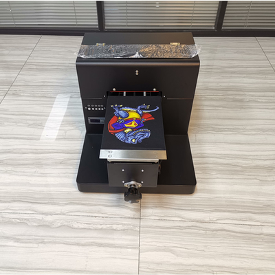Card Printer Plate Type Flatbed Printer Multi-function UV Inkjet Printer for Mobile Phone Case/3D Embossment/Clothing