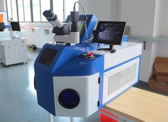 220V Jewelry Laser Welding Machine , 200W Gold Laser Soldering Machine