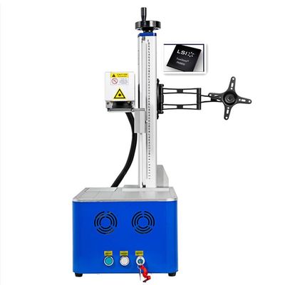 Tabletop 30W 8000mm/S Fibre Laser Engraving Machine Air Cooling