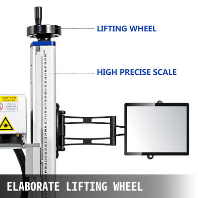 Tabletop 30W 8000mm/S Fibre Laser Engraving Machine Air Cooling