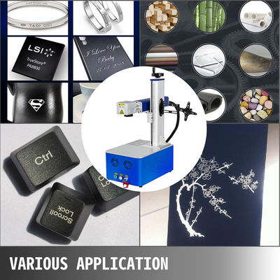 Tabletop 30W 8000mm/S Fibre Laser Engraving Machine Air Cooling