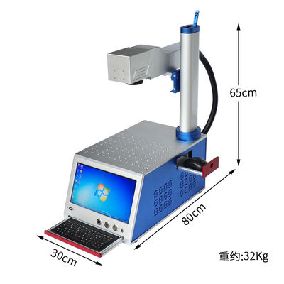 Desktop 110V 60W 3D Laser Engraving Machine For Plastic Long Life Span