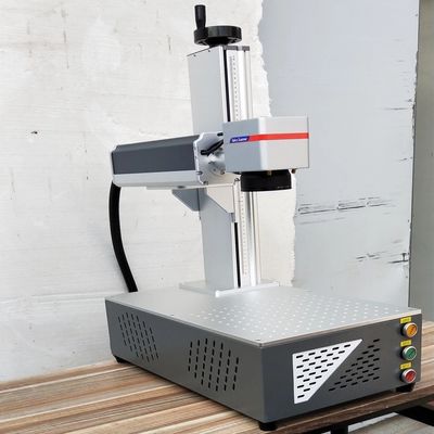 CE Laser Marking Machine , 12000mm/S Metal Fiber Laser Marker