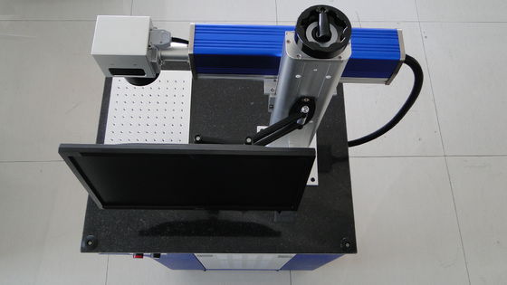 Metal 50W Fiber Laser Engraver , BCX 3D Laser Engraving Machine