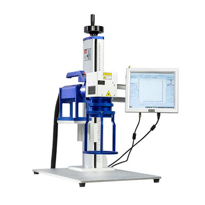 2D Portable Laser Engraving Machine , 12m/S 20W Fiber Laser Engraver
