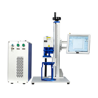 2D Portable Laser Engraving Machine , 12m/S 20W Fiber Laser Engraver