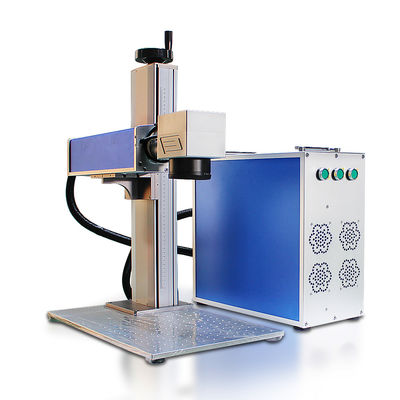 CE 50watt 12m/S Fibre Laser Marking Machine For Stainless Steel