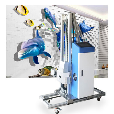 3D Wall Decal Printing Machine , 220V Direct To Wall Inkjet Printer