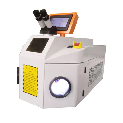 200W Jewelry Laser Spot YAG Welding Machines Desktop Portable 1064nm Weld for Gold Silver Metal Ring Necklace Bangle