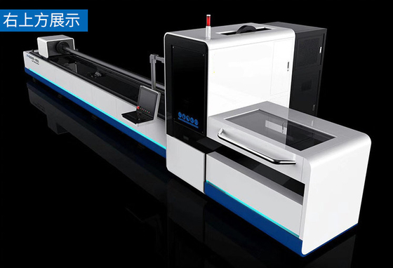Tube Fiber Laser Cutting Machine For Ss