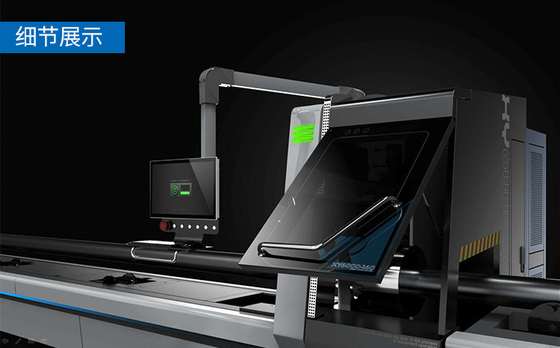 Tube Fiber Laser Cutting Machine For Ss