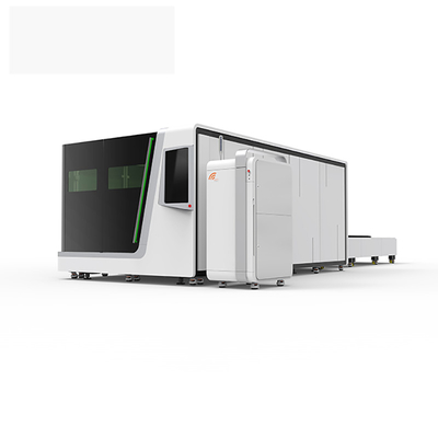 CNC Metal Fiber Laser Cutting Machine Water Cooling Automatic 1500w