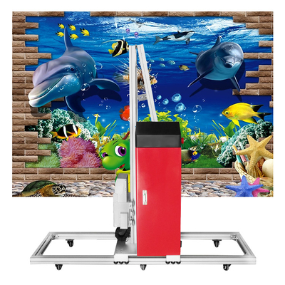 Art Paper House Direct To Wall Mural Spray Inkjet Printers 3D Automatic Vertical