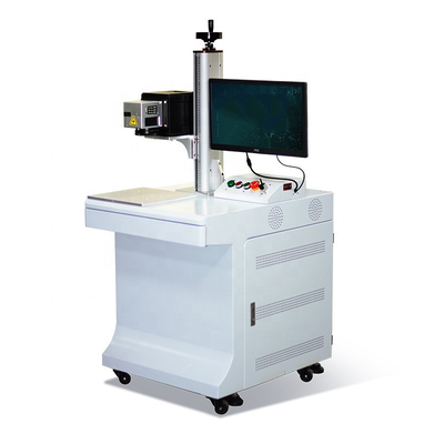 Metal Marking Fiber 3D Laser Engraving Machine 50W On Curve Metal