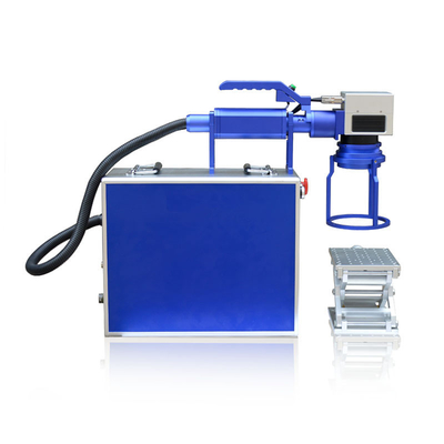 portable mini 20w  metal fiber color laser marking machine with ezcad