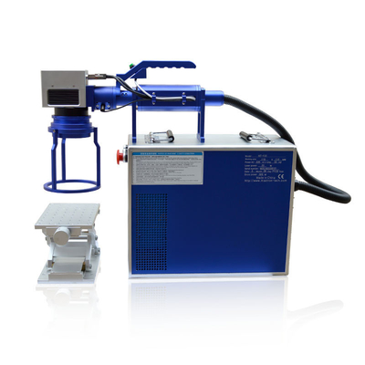 portable mini 20w  metal fiber color laser marking machine with ezcad