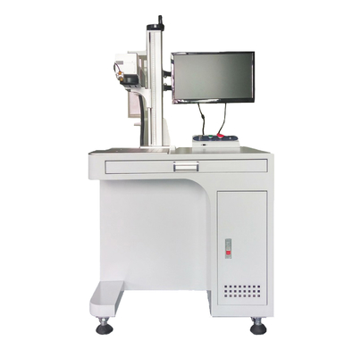 3D Fiber Laser Metal Engraving Marking Machine Desktop 50W On Electronics PP PE PVC