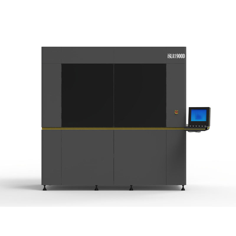 2.55m W *1.60m D *2.45m H Industrial SLA 3D Printer Large Dual Laser ISLA1900D for Prototyping Applications
