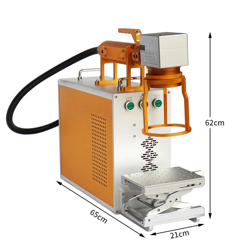 30W IPG Metal Fiber Optical Laser Marking Machine With Servo Motor