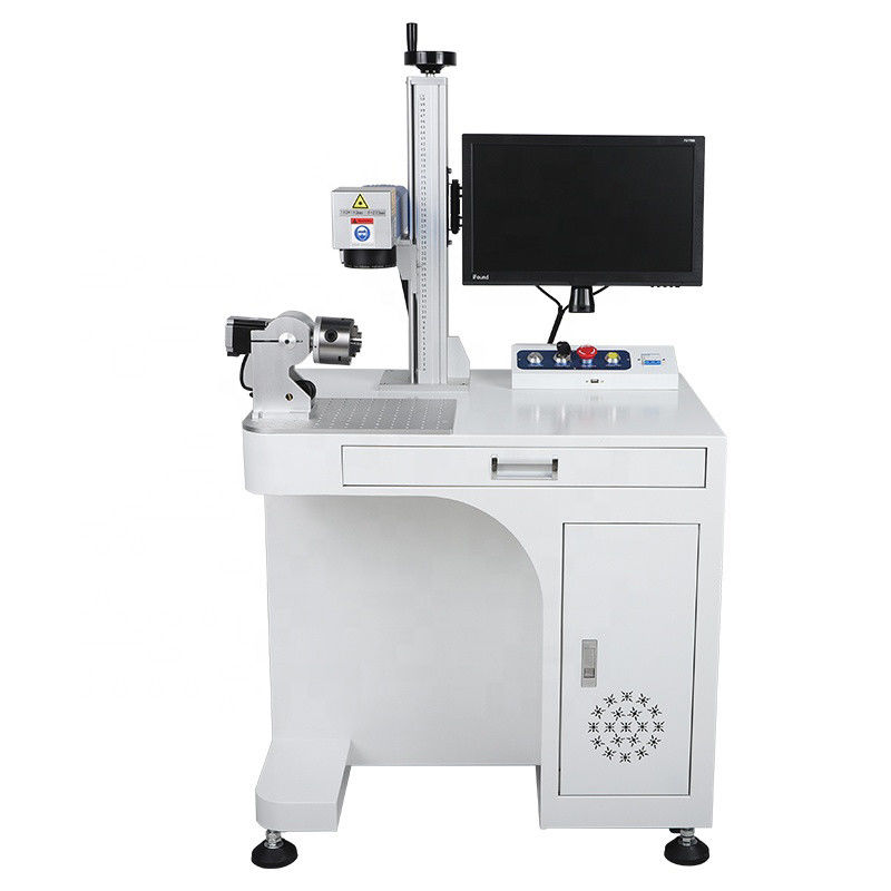 220Volt 3D Laser Engraving Machine , 1064nm 20W Fiber Laser Engraver