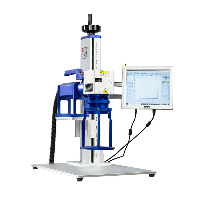 2D Portable Laser Engraving Machine , 12m/S 20W Fiber Laser Engraver