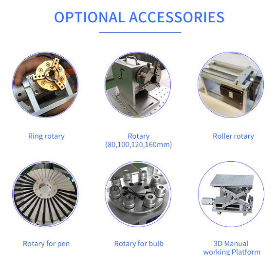 color fiber laser marking machine price /fiber laser engraver/laser marker on metal