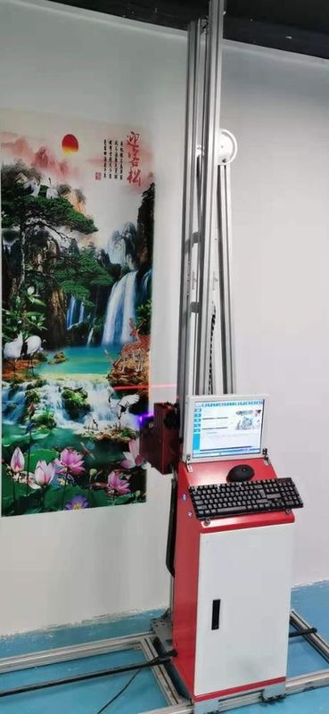 220V Automatic Wall Inkjet Printer , 6000mm Direct To Wall Printer