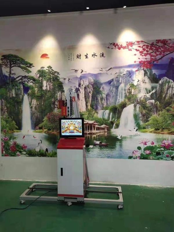 220V Automatic Wall Inkjet Printer , 6000mm Direct To Wall Printer