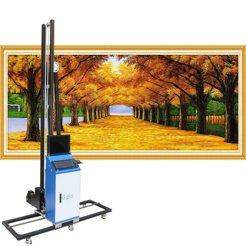 110V 9600dpi 3D Vertical Wall Inkjet Printer Wireless Operation