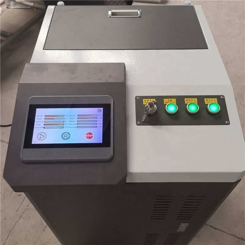 110V 200KHz Handheld Laser Cleaning Machine , 200W Laser Rust Removal