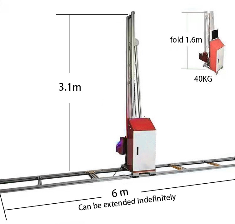 3D Vertical wall printing machines Direct to Wall Printer