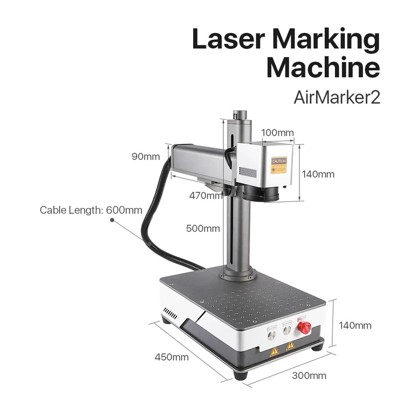 20w 30w 50w Raycus Jpt Laser Engraving Machine For Metal Plastic Leather Laser Marking Machines