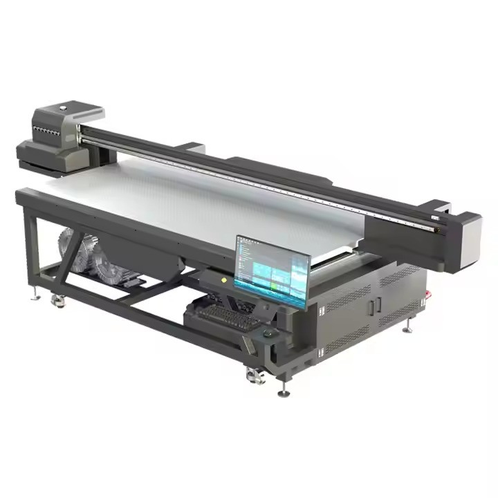 100% Tested Large Format 2513 I1600 Gen5i UV LED Flatbed Printer for Glass Metal and Plastic Printing