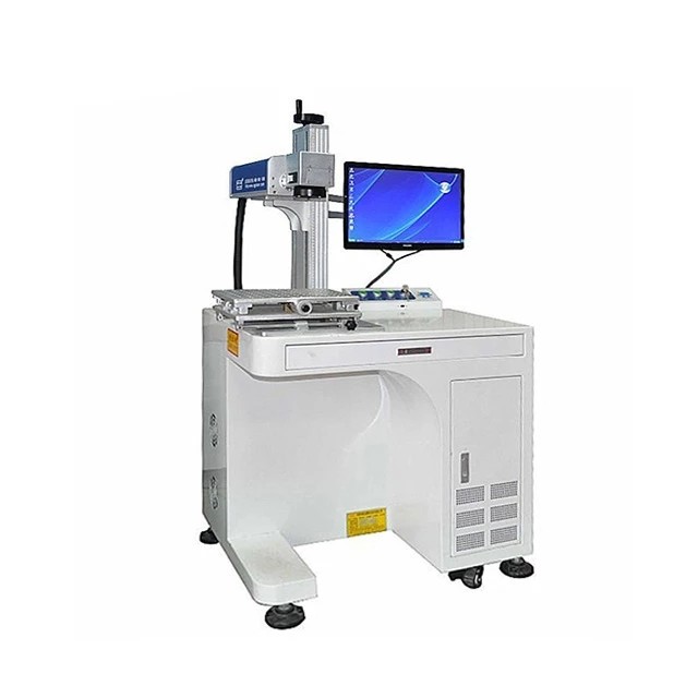 CE 3D Laser Marking Machine , 50W LED Bulb Laser Printing Machine