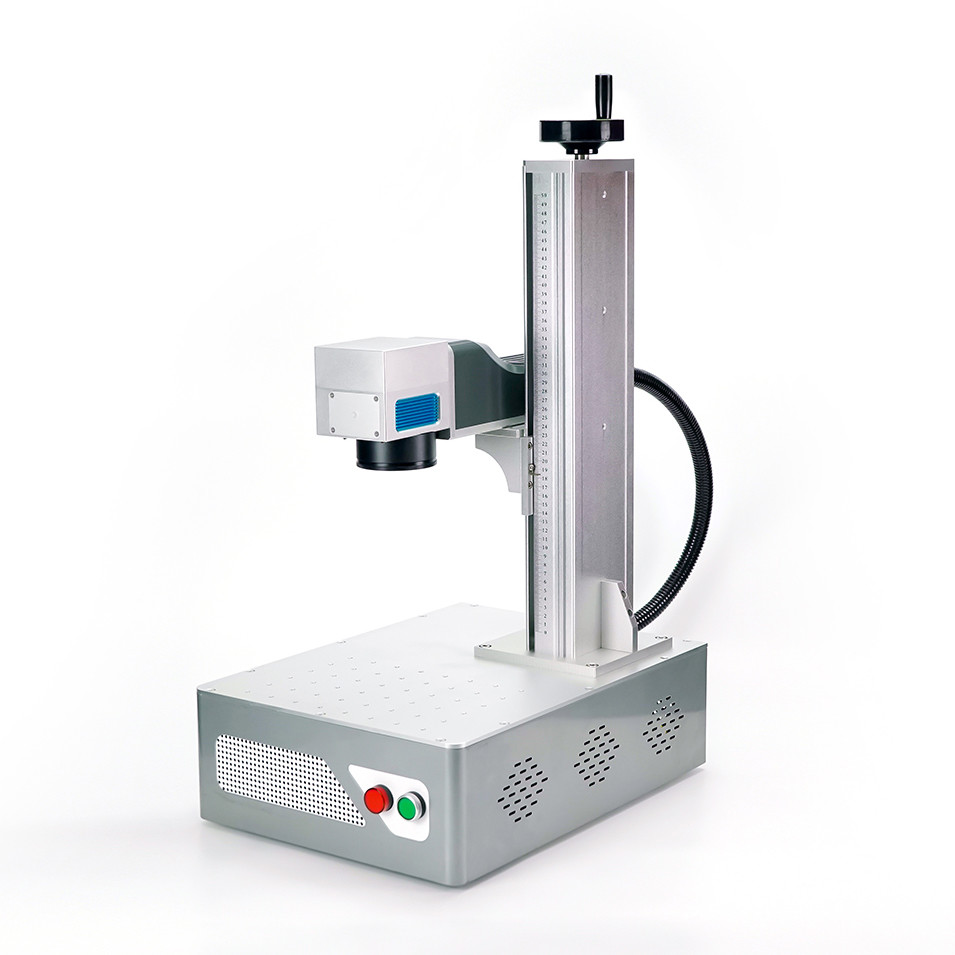BCX Fiber Laser Metal Cutting Machine , 7000mm/S Desktop Laser Engraver