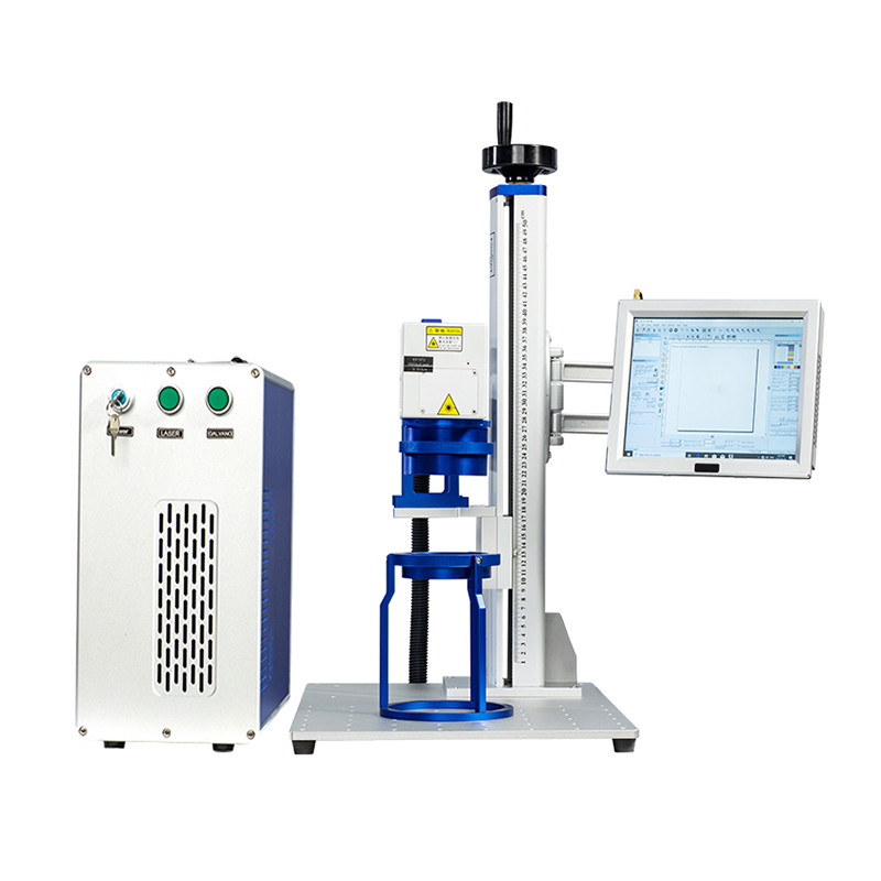 2D Portable Laser Engraving Machine , 12m/S 20W Fiber Laser Engraver