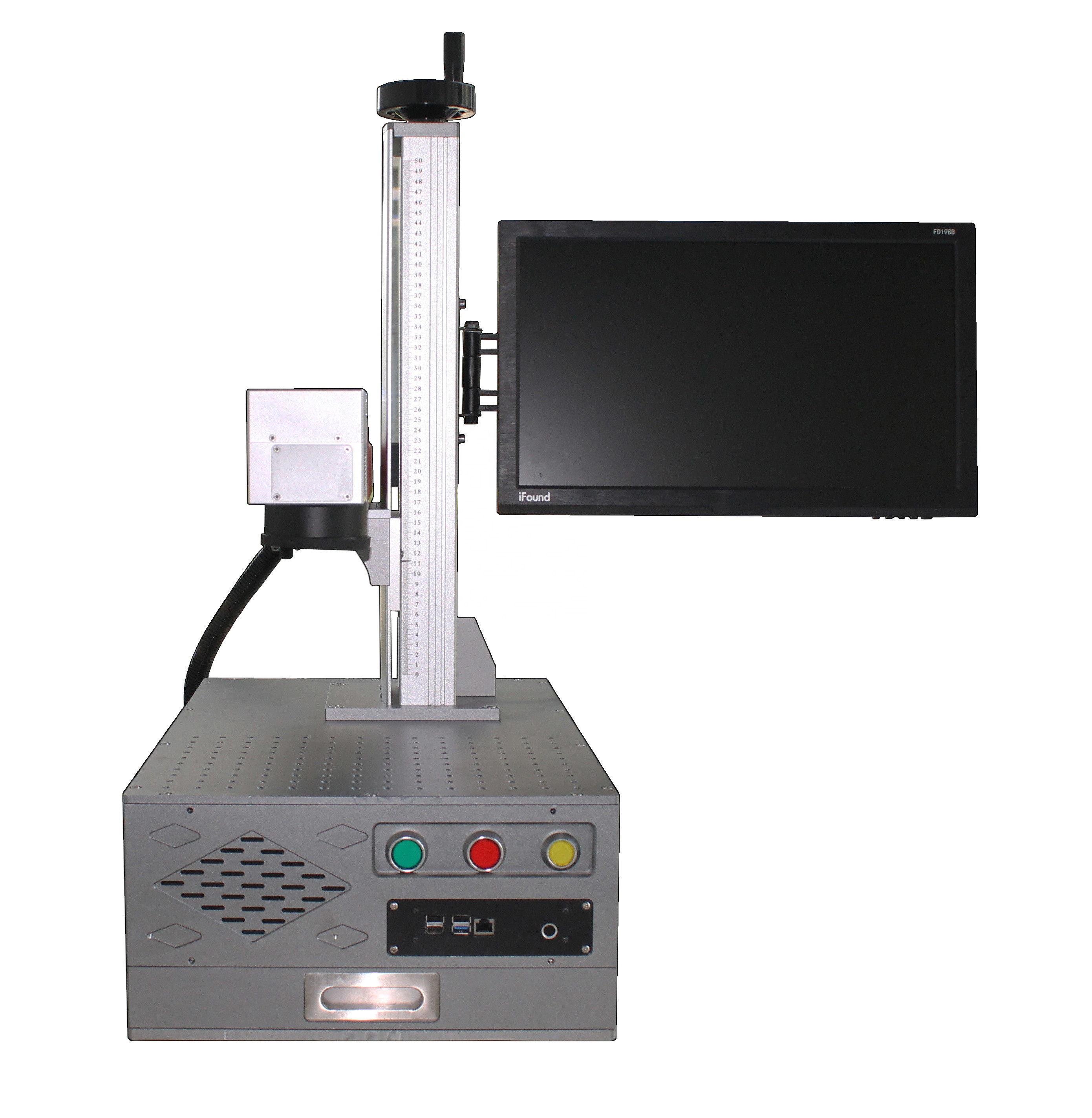color fiber laser marking machine price /fiber laser engraver/laser marker on metal
