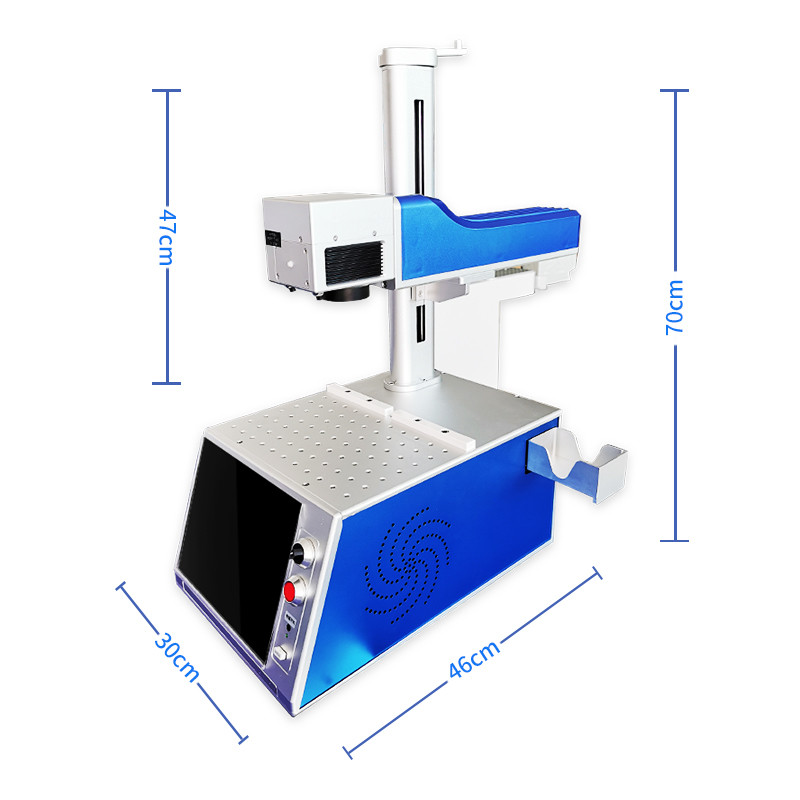 color fiber laser marking machine price /fiber laser engraver/laser marker on metal