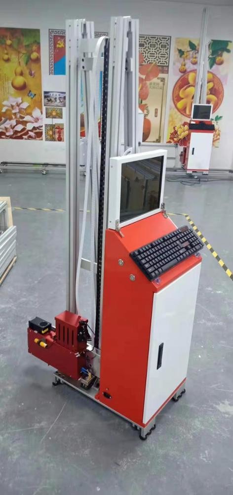 220V Automatic Wall Inkjet Printer , 6000mm Direct To Wall Printer