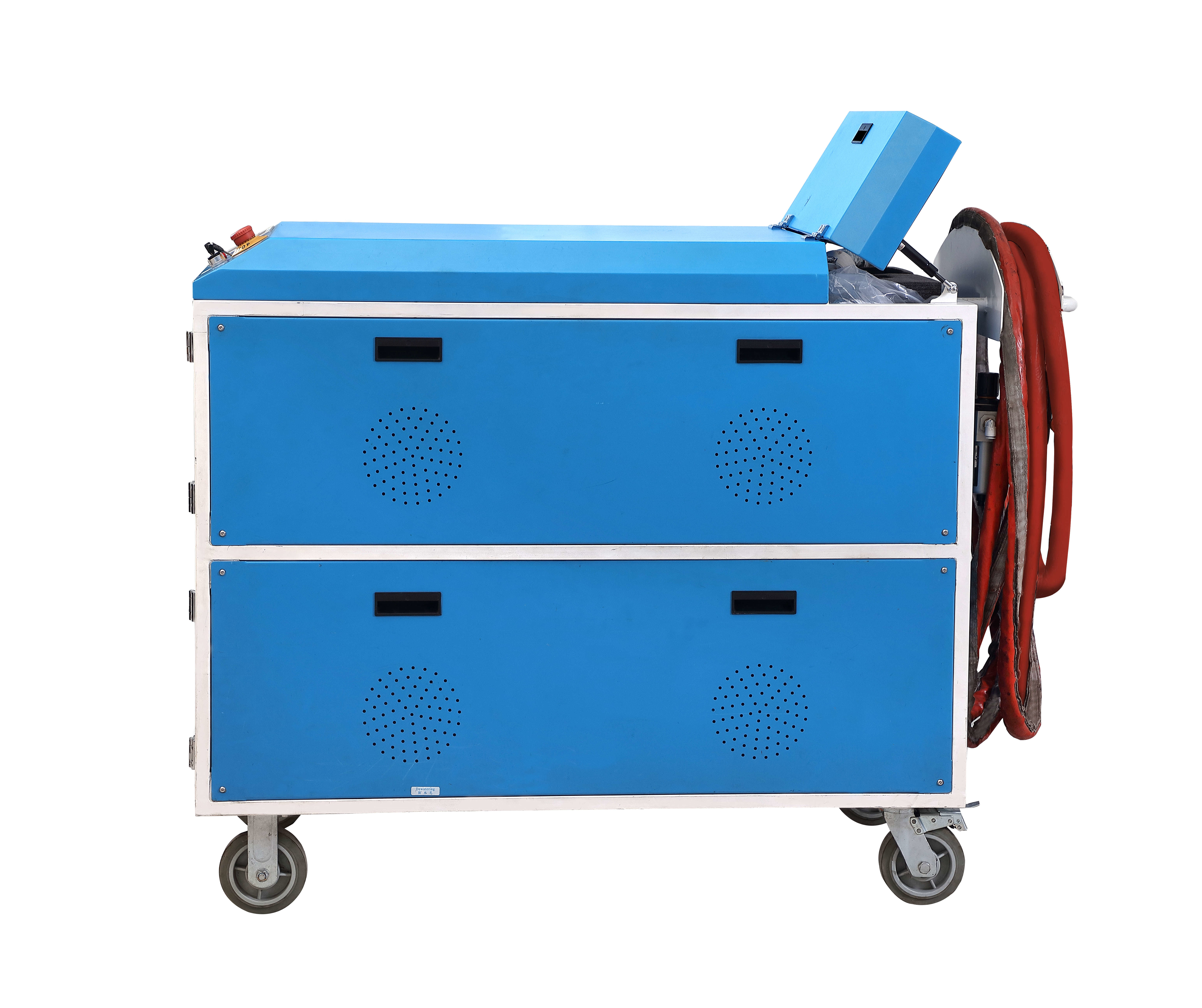 DC24V Handheld Laser Cleaning Machine , Carbon Steel 500W Laser Rust Removal