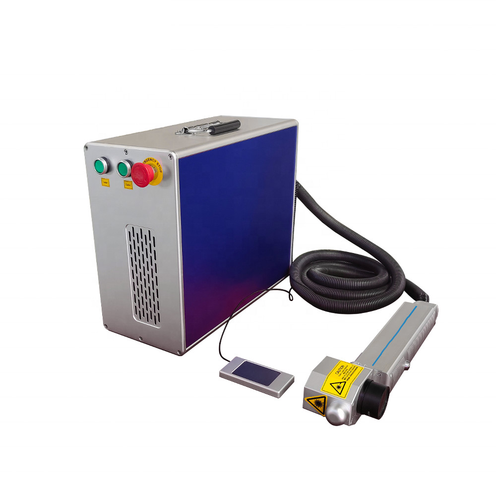 portable laser paint removal metal cleaning machine 200w rust cleaner