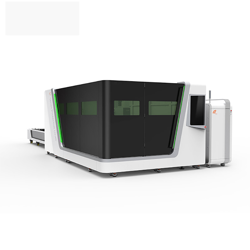 CNC Metal Fiber Laser Cutting Machine Water Cooling Automatic 1500w