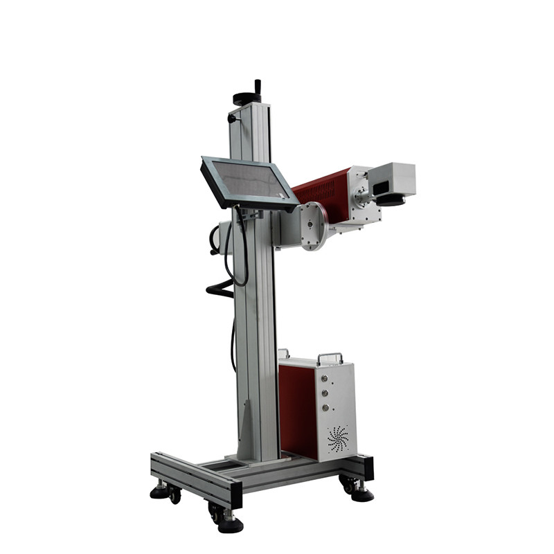 20W 30W Small Portable Mini Batch Number Logo Co2 Laser Marking Machine For Non-Metal Materials