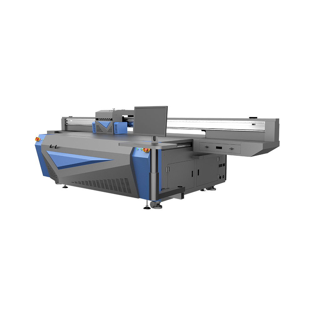 Industrial Coding Inkjet Uv Flatbed Printer Uv 2513 For Ceramic Glass Mental Surface