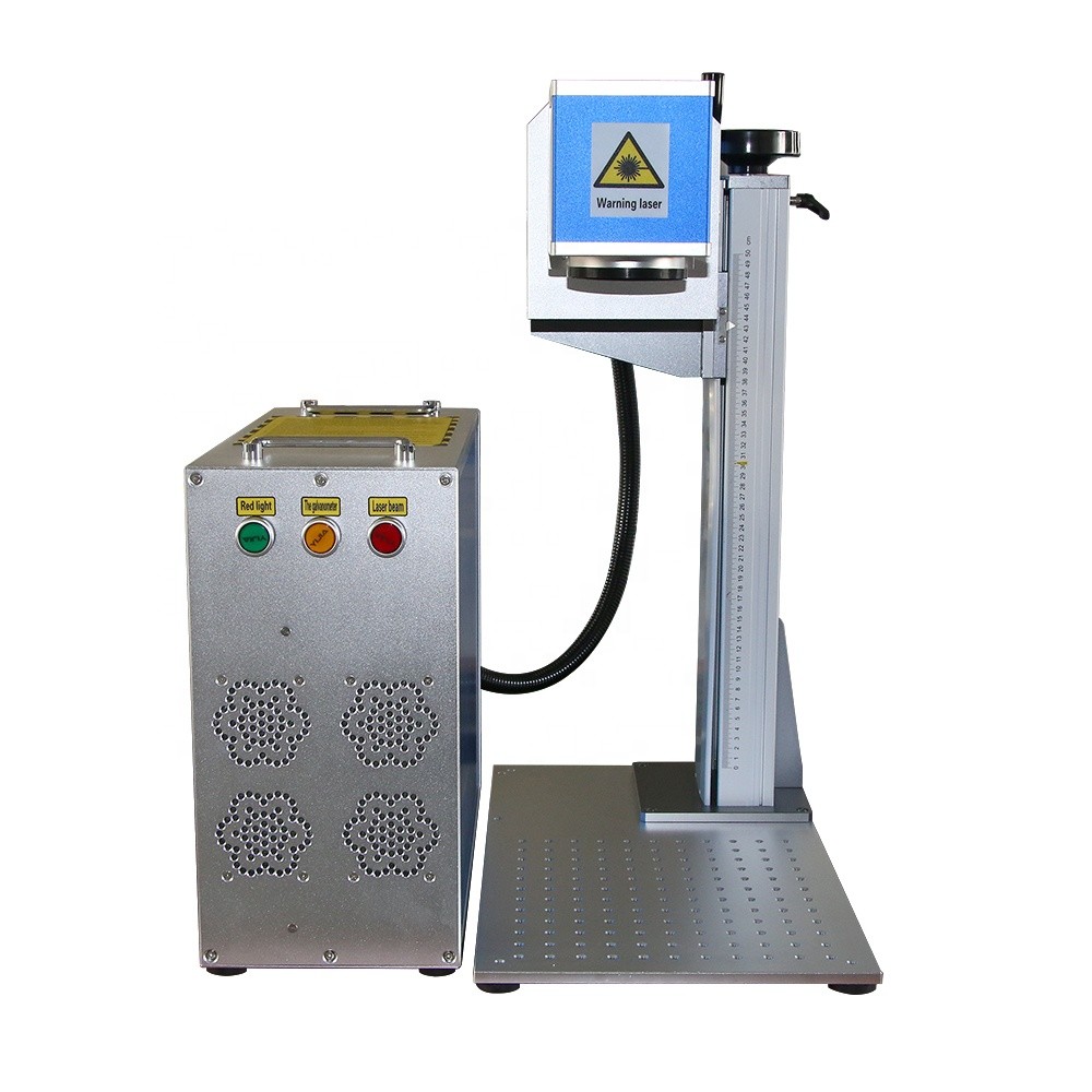 Co2 Laser Marking Machine Galvo Engraving For Wood Non Metal MDF Leather Rubber
